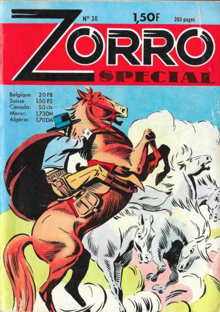 Scan de la Couverture Zorro Spcial n 30
